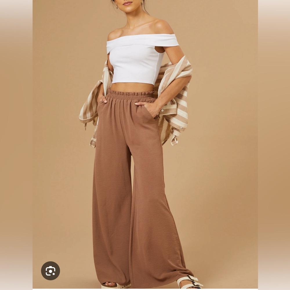 Altrd state Maree Smocked Pants - Mauve